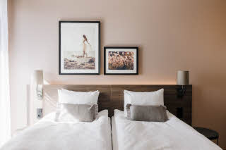 Foto: David Thunander Bed detail in Family Room